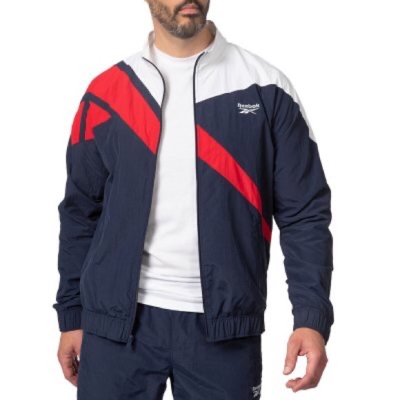 Reebok Other - Reebok☀️Classic track jacket;navy, red, white